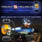 Floating football helmet