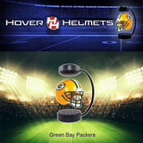 Floating football helmet